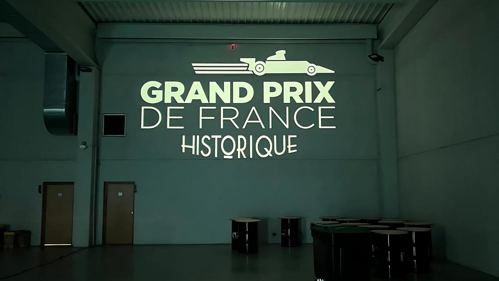 Projection Logo Grand Prix Historique